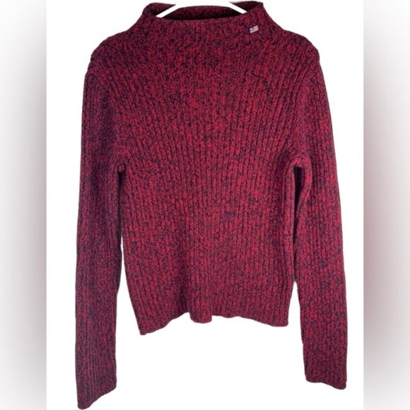 POLO JEANS CO. RALPH LAUREN VTG AUSTRALIA🇦🇺MADE Mock Neck Knit Pullover MEDIUM - Picture 1 of 10